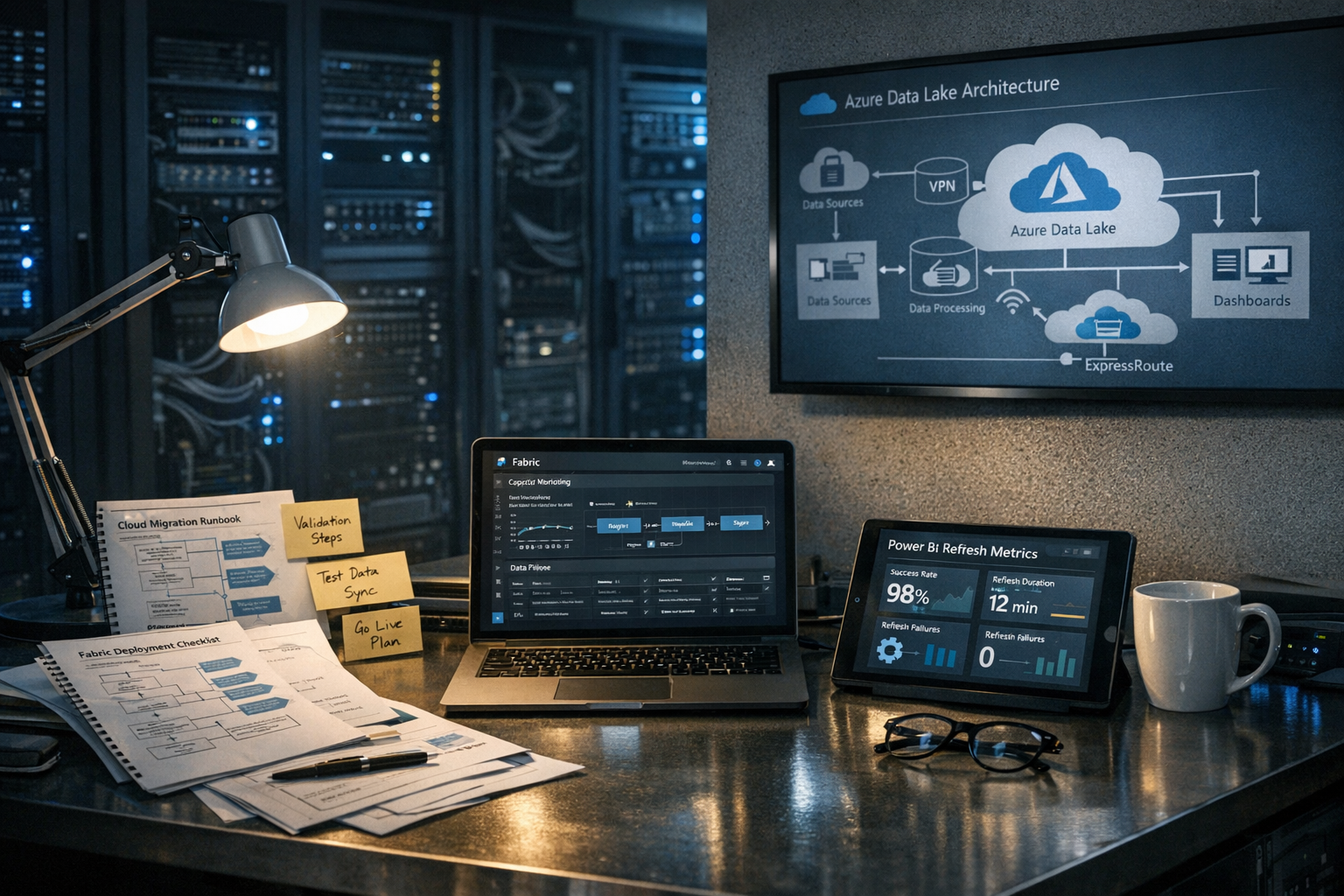 Microsoft Fabric architectuur overzicht