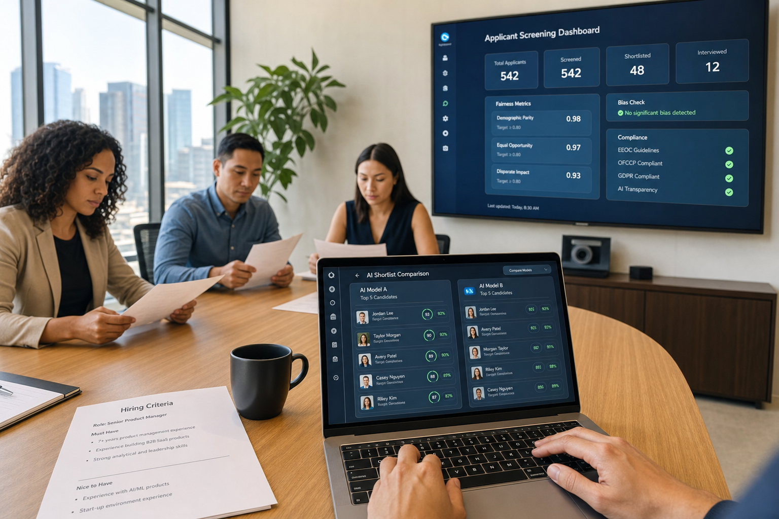 AI recruitment software selectie