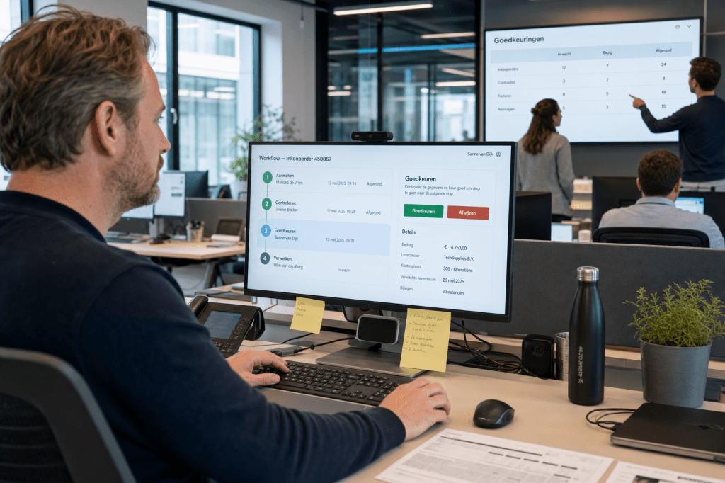 Welke business applications voor bedrijfsprocessen zijn het meest geschikt voor het automatiseren van goedkeuringsflows en interne taken?