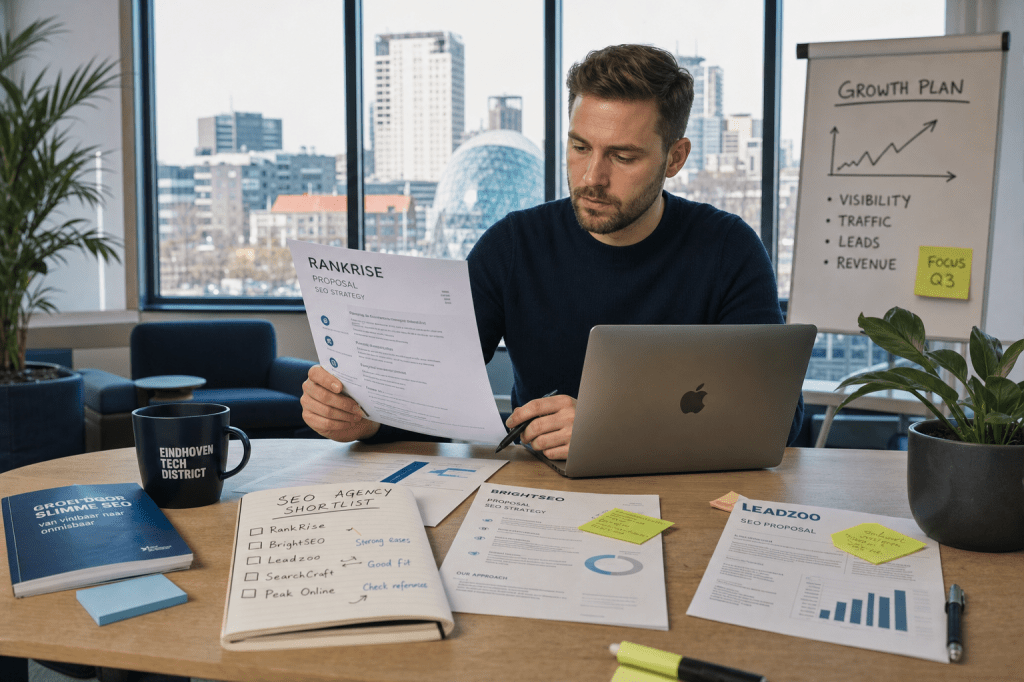 Hoe kies je het beste SEO bureau in Eindhoven voor jouw branche en&nbsp;groeidoelen?