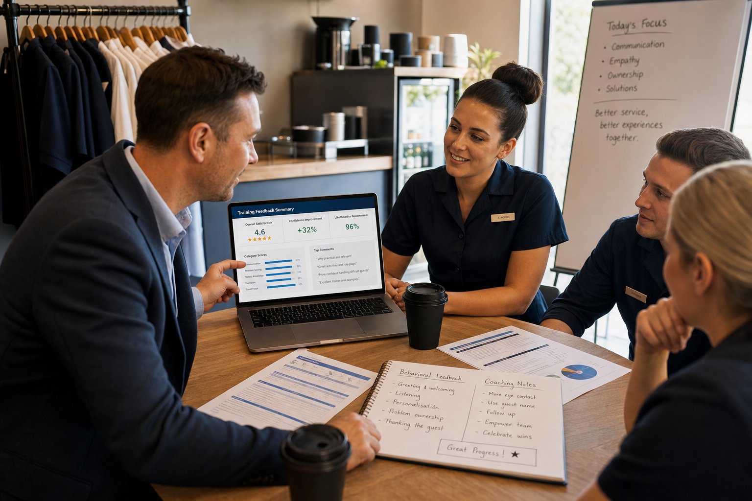 Feedbackmethoden en gedragsverandering na training