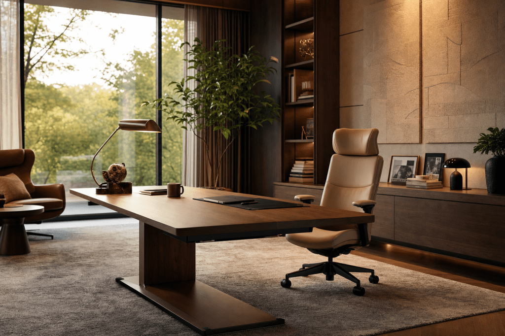 Hoe combineer je luxe kantoorinrichting met ergonomie en akoestisch comfort zonder dat het strak en kil&nbsp;oogt?
