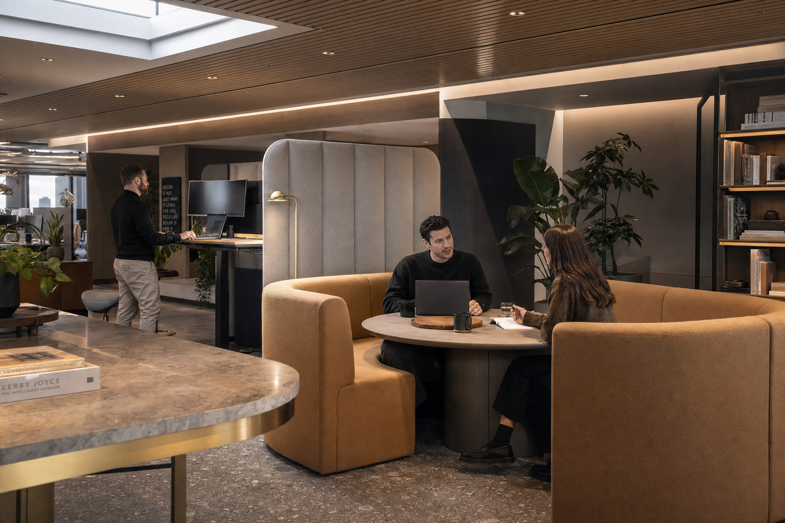 Akoestische oplossingen in luxe kantoordesign