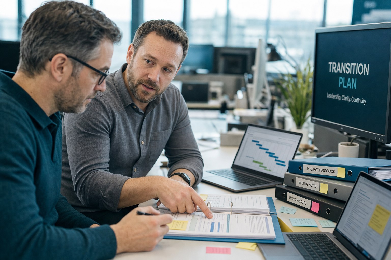Kennisoverdracht en documentatie van projectmanagement processen