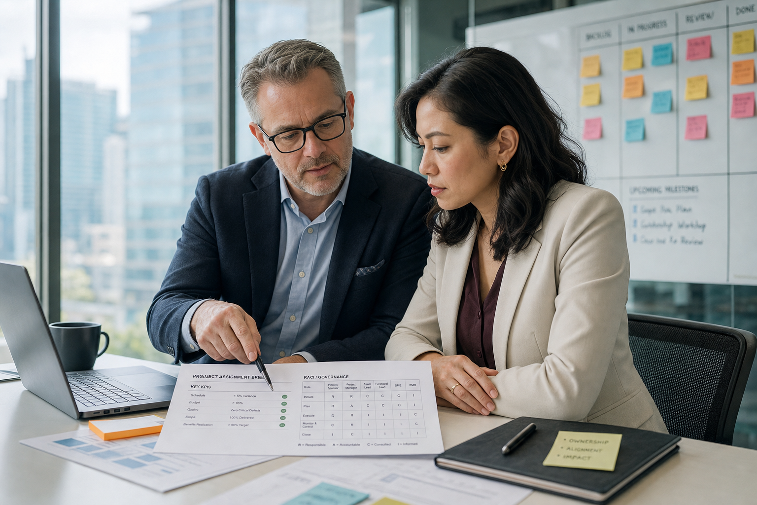 Opdrachtomschrijving en KPI's voor projectmanager